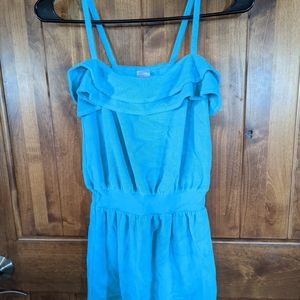 Terry cloth girls romper